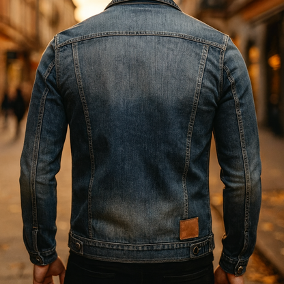 GENOVA – Premium Denim Jacke 75% Baumwolle