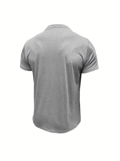 Weiches Basic T-Shirt mit Brusttasche für Herren