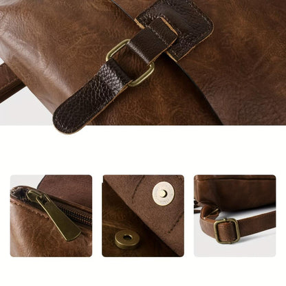 Ermelinde – Multifunktionaler Retro-Rucksack