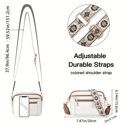 Aurora. - Crossbody Tasche aus veganem Leder