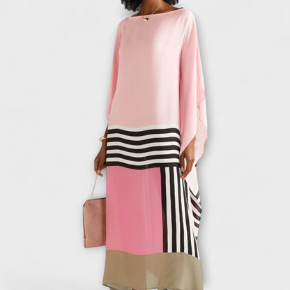 Elenora - Locker geschnittener geometrischer Kaftan