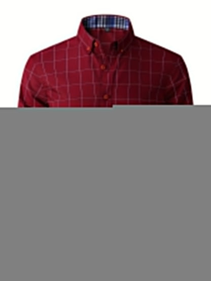 Herrenhemd mit Knopfleiste