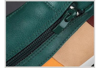 Claude Monet Leder Sneakers