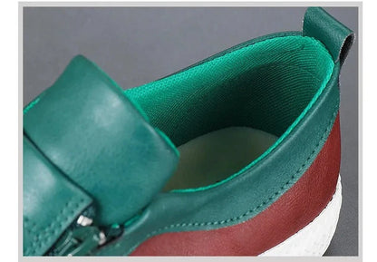 Claude Monet Leder Sneakers