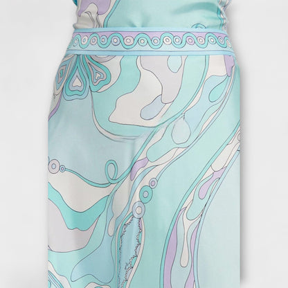 Everly - Set aus Neckholder-Top und asymmetrischem Midi-Rock