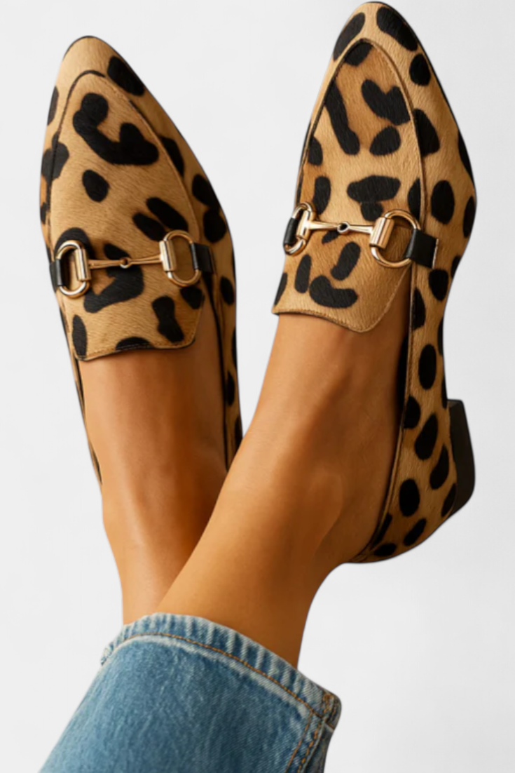 Moccasins Lillian mit Metall-Schnalle