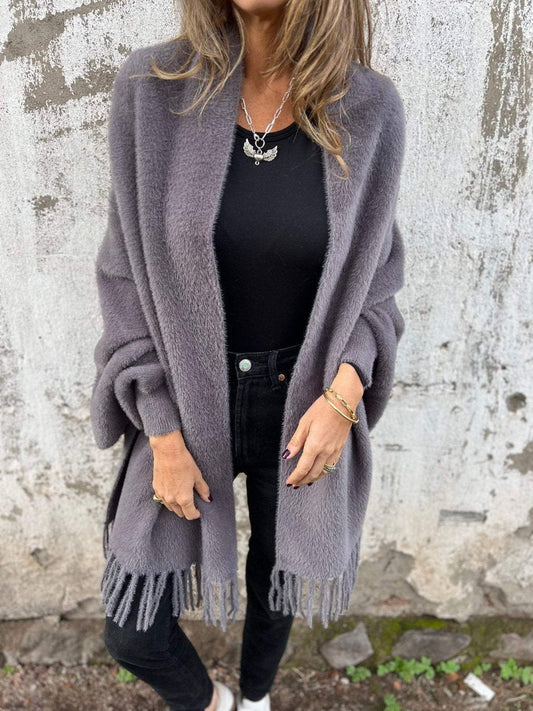 Alina™| Eleganter langärmeliger Wickelpullover