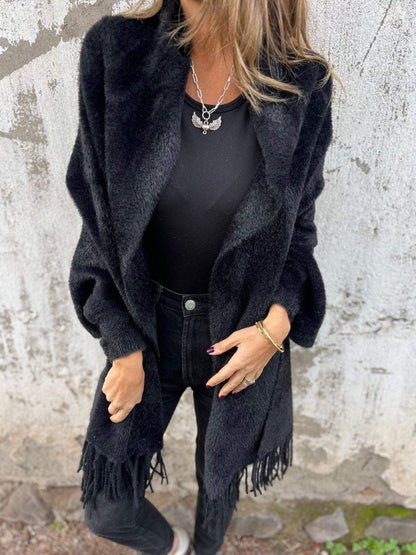 Alina™| Eleganter langärmeliger Wickelpullover