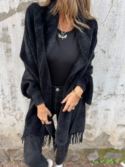 Alina™| Eleganter langärmeliger Wickelpullover