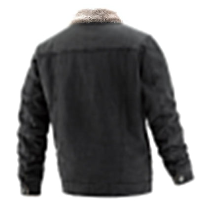 Herren-Denimjacke mit Innenfutter