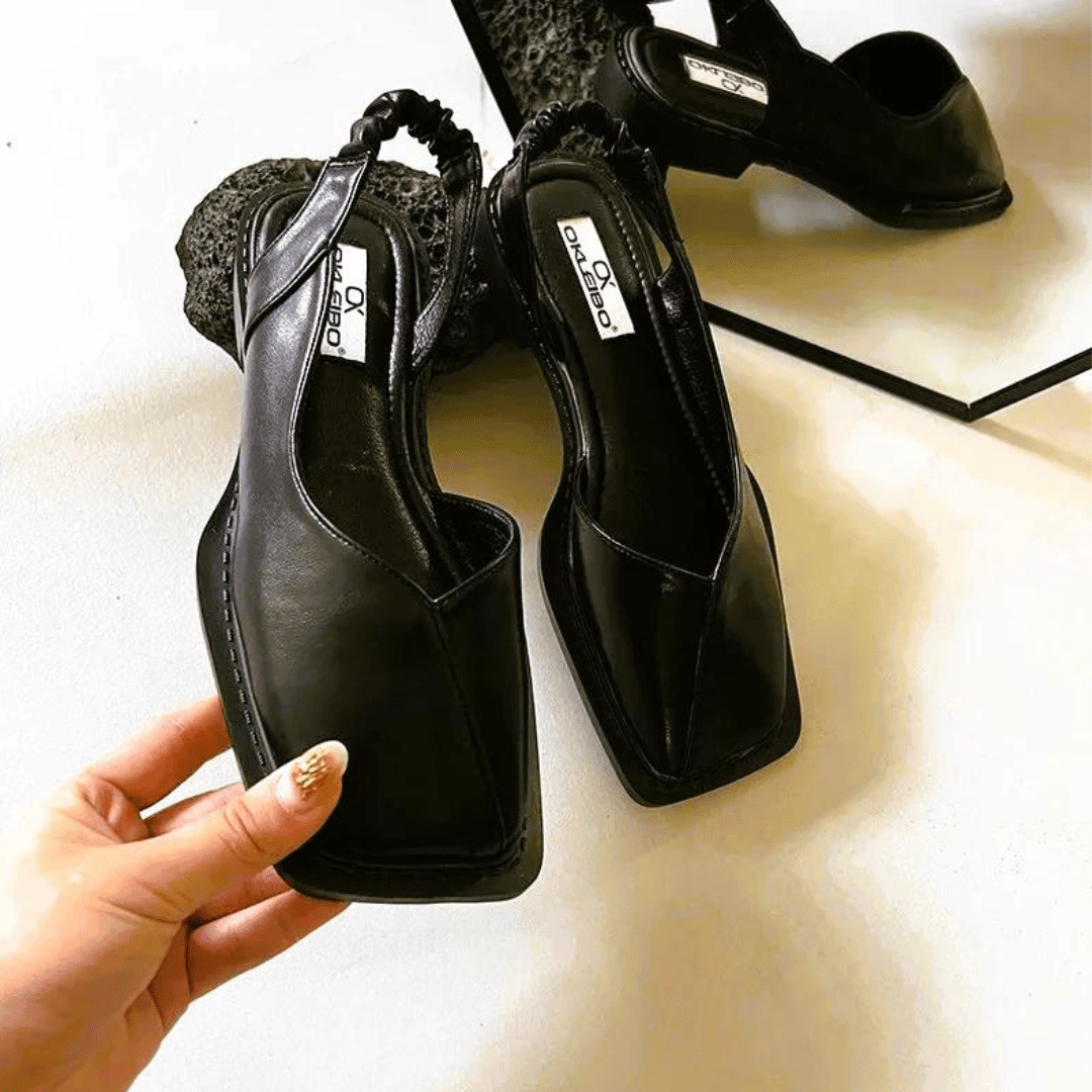 WILLOW Leder Slip-On Ballerinas