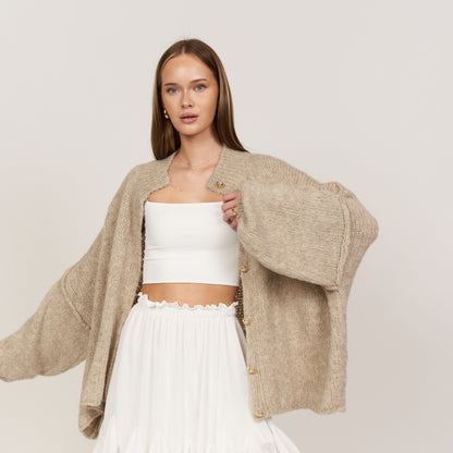Annabel | Übergroße Strickjacke