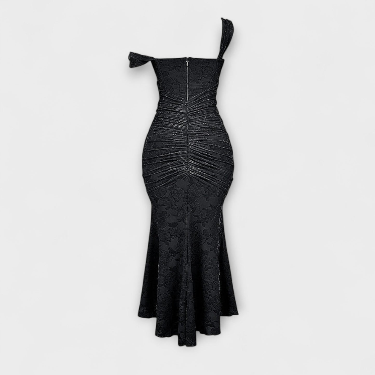 Renske - Langes Kleid mit Eleganten und Raffinierten Korsett