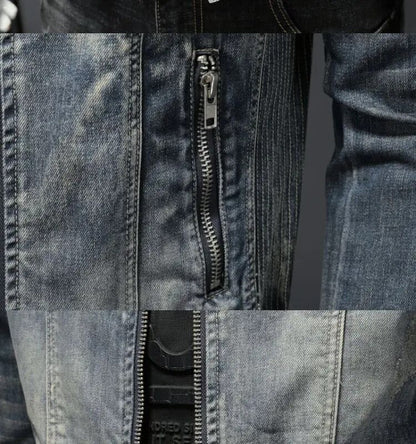 Alessio | Retro Jeansjacke